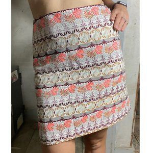 NWT Loft Tapestry Pencil Skirt, Size 2